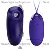 Kit bala vibradora mas succionador con carga USB